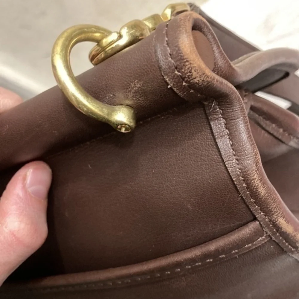 Coach vintage brown briefcase bag 5266